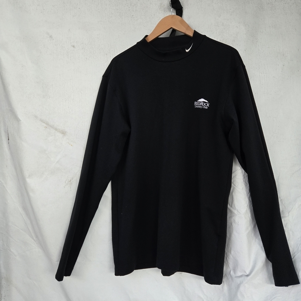 Nike Black Long Sleeve Tee for Men